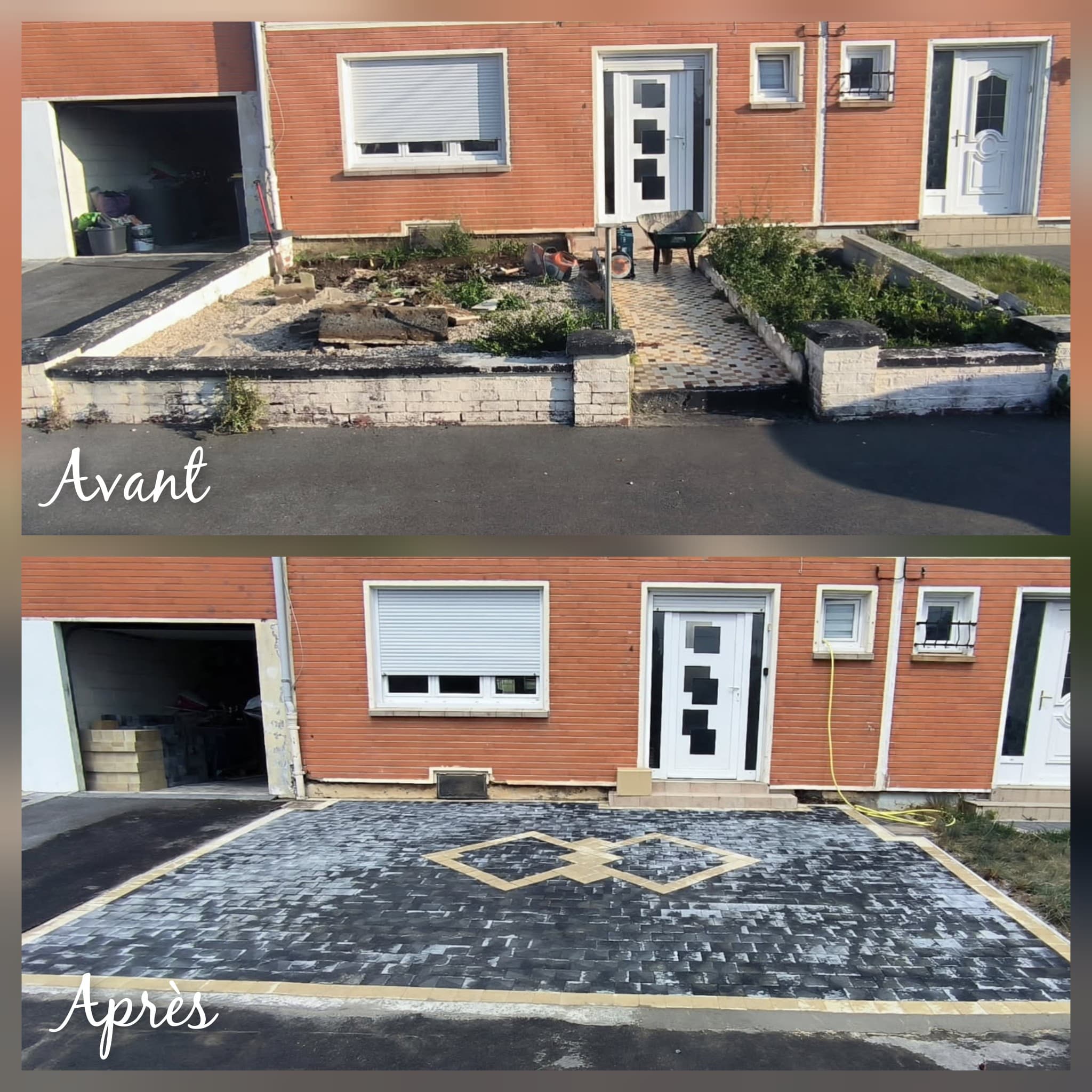 Allée en Pavés Modernes